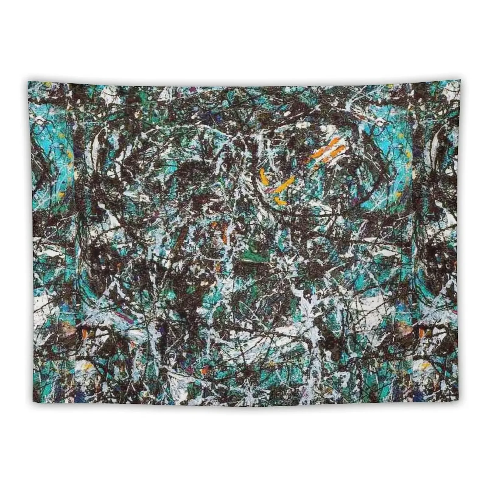 Full Fathom Five. Jackson Pollock Tapestry Home Decorating Tapete For The Wall Room Decoration Accessories Tapestry