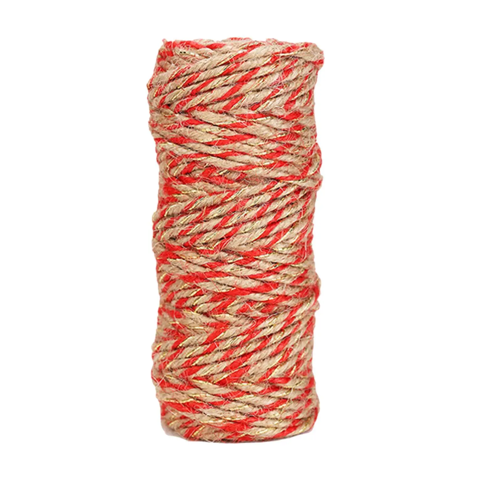 3mm Twine Rope Photo Strings Art Artworks Practical Gift Wrapping Rope Tag Rope Multipurpose for Holiday Party Home Ornaments