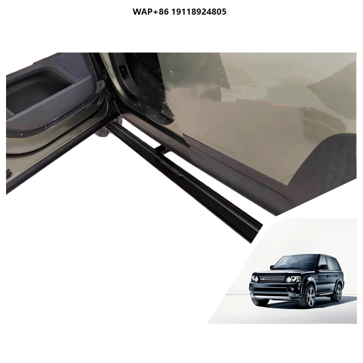 

Automatic Power Foot Pedals Deployable Electric Side Steps Foldable Running Boards Powersteps for Range Rover 2013-2022