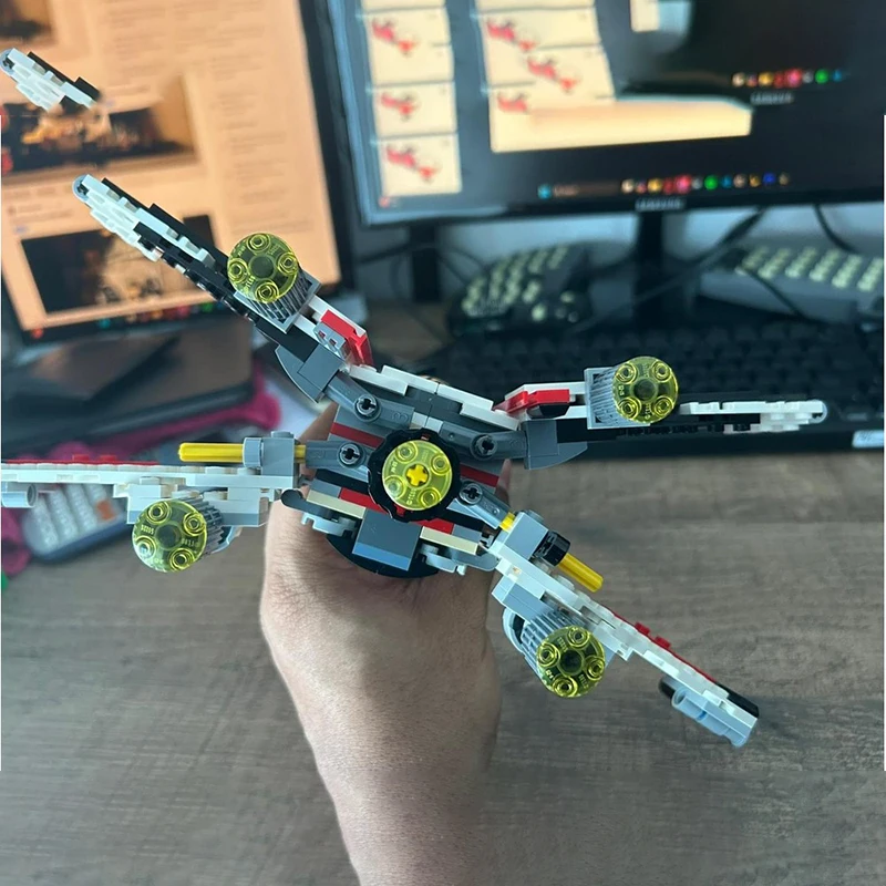 

268 шт. MOC Star Batter Mr. Bob's in the Rebellion, тактическая модель «сделай сам», строительные блоки, игрушки на день рождения, подарок