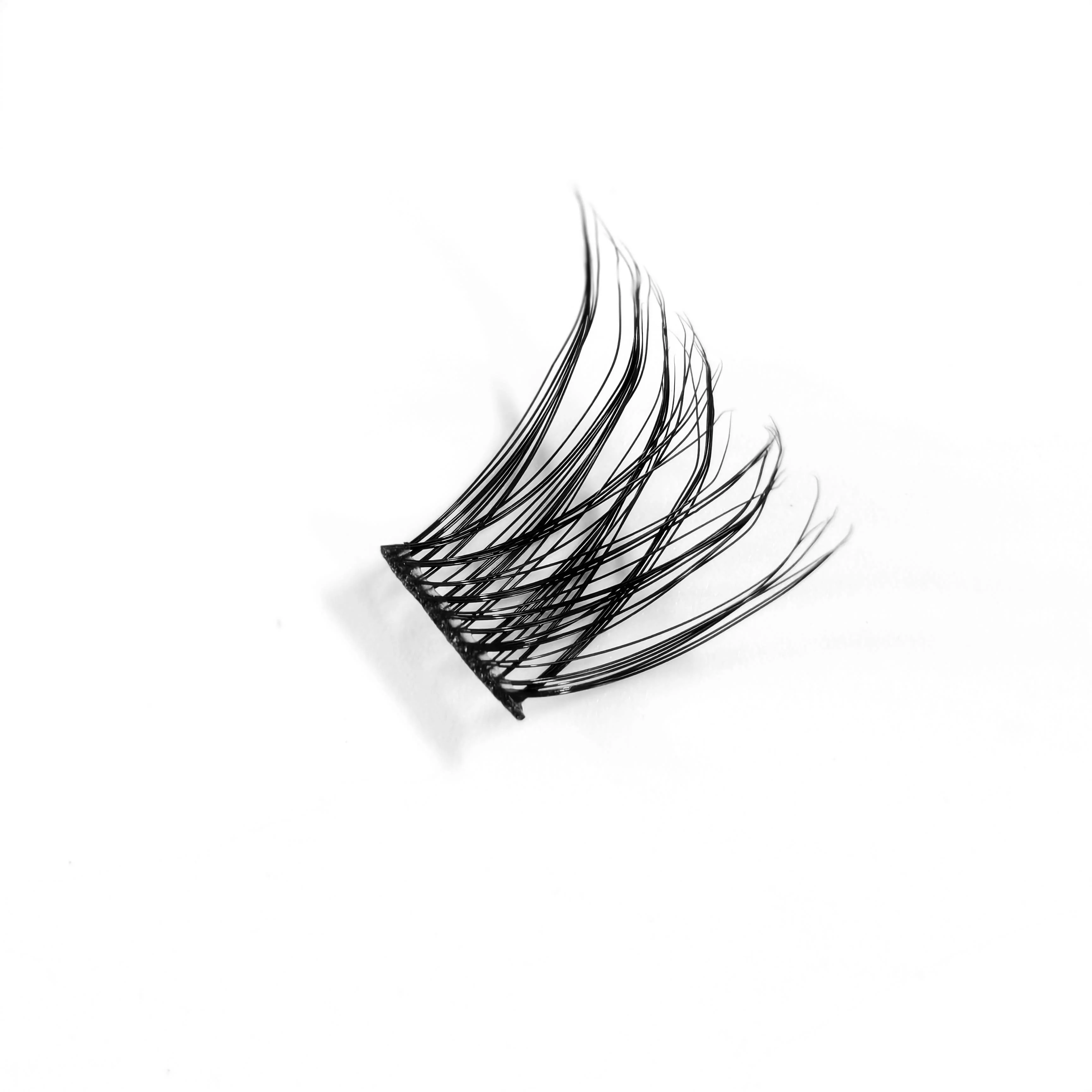 100PCS Cluster Wimpern DIY Einzelne Wimpern Verlängerung 3D Volumen Lash CC Curl Segmentierte Falsche Wimpern Natürliche Flauschige Wimpern – Detail 28