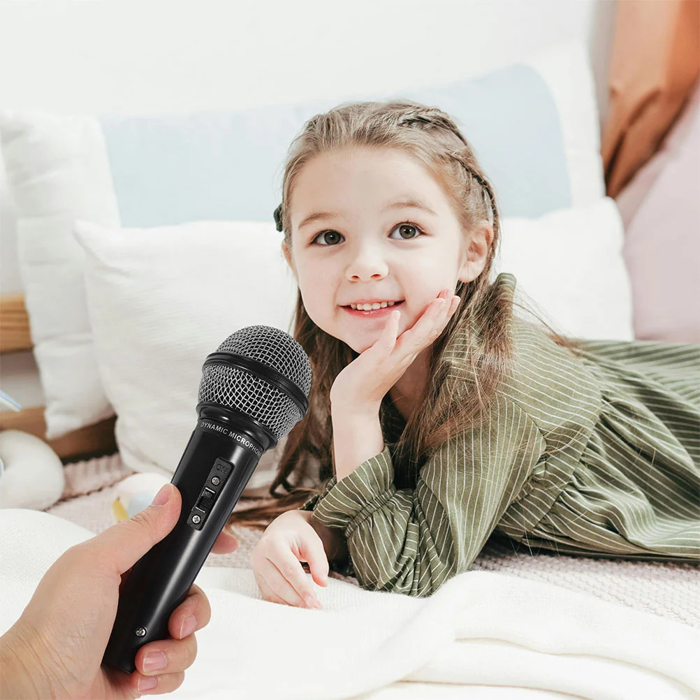 4 Pcs Inflatable Simulation Microphone Child Mini Karaoke Plastic Interesting Kids