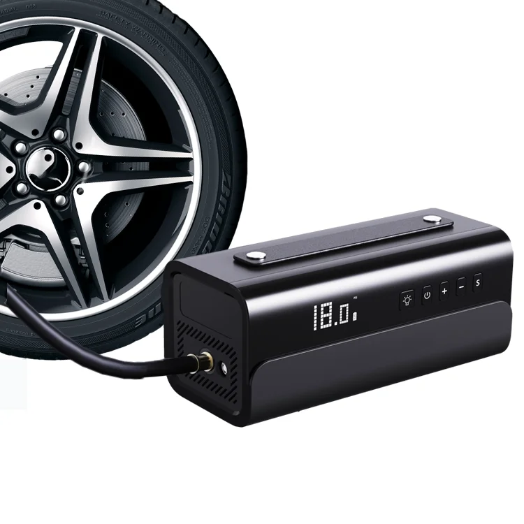 Air Compressor Electric Tyre Inflator Heavy Duty Pump Tire Inflater Portable Light Smart Air Pump for Cars Bicycle Motorcycle