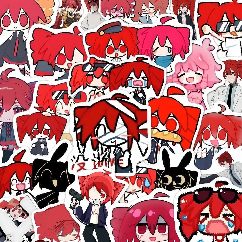 Косплей100 наклейки с двойным акцентом, супер прицеп, дрель, наклейка «сделай сам», ручной аккаунт, iPad, рабочий стол