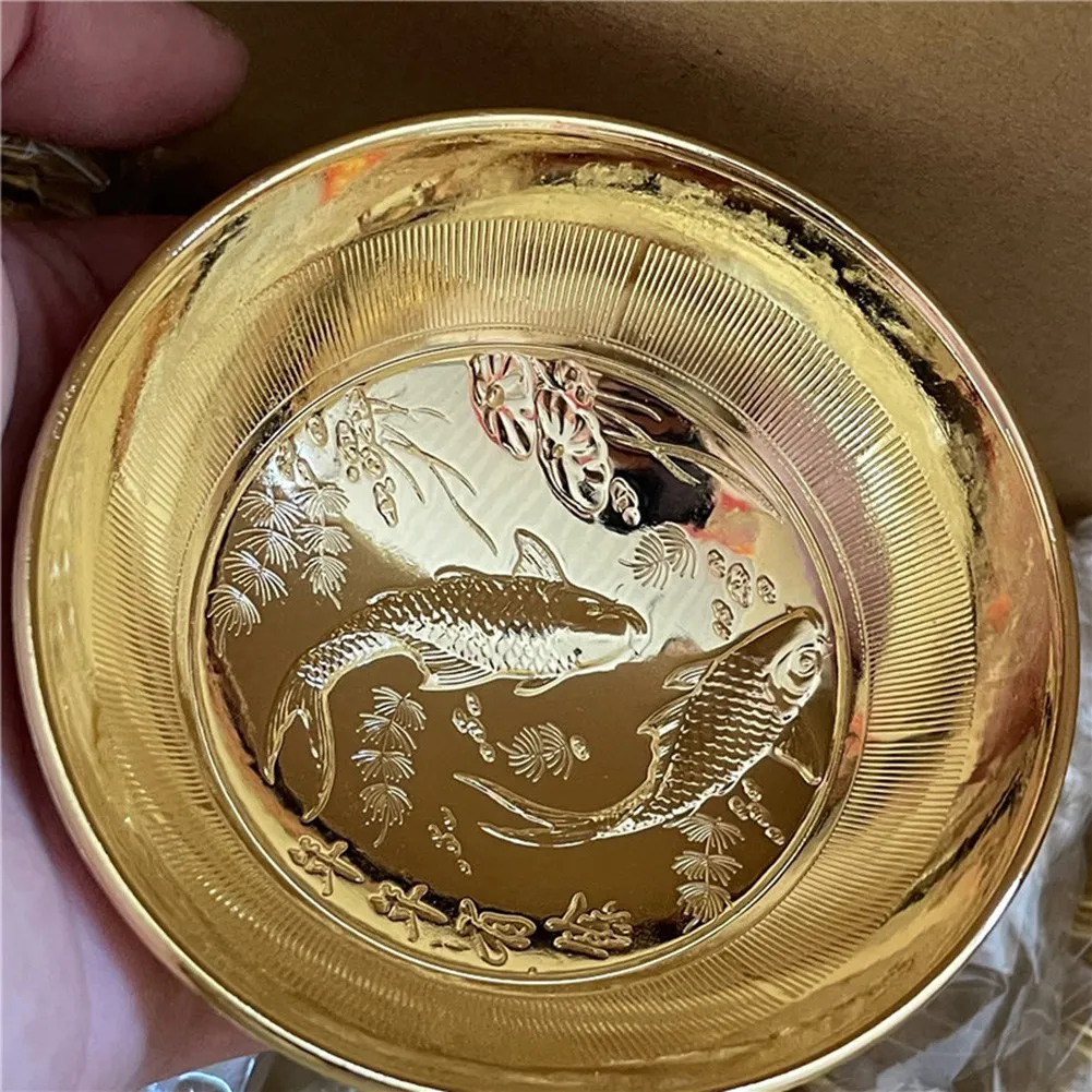 Golden Bowl Three-Piece Set Every Year There Is More Than Printed Golden Bowl Souvenirs Pisces Momofuku Three-Piece Set