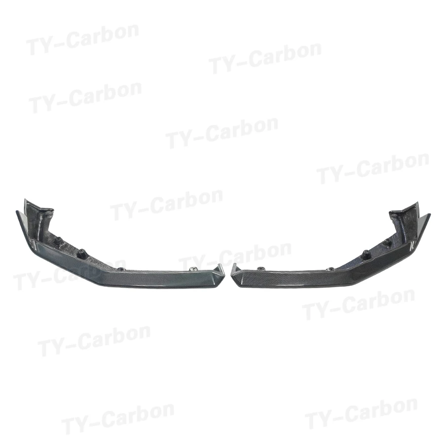 Dry Carbon Fiber Car Front Bumper Lip Spoiler for BMW 5 Series G90 G99 M5 2025+ Racing Front Lip Chin Apron Body Kits - view 3