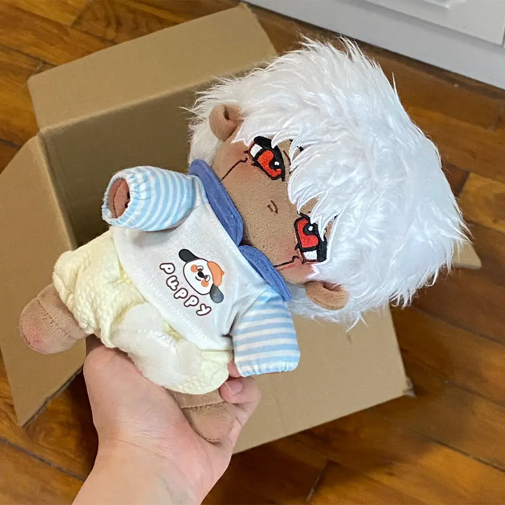 20cm peluche poupée jouet sous-culture Alpha Cyberpunk Punk Akuma Oni marron beau gars Cool monstre bande dessinée peluche changement poupée
