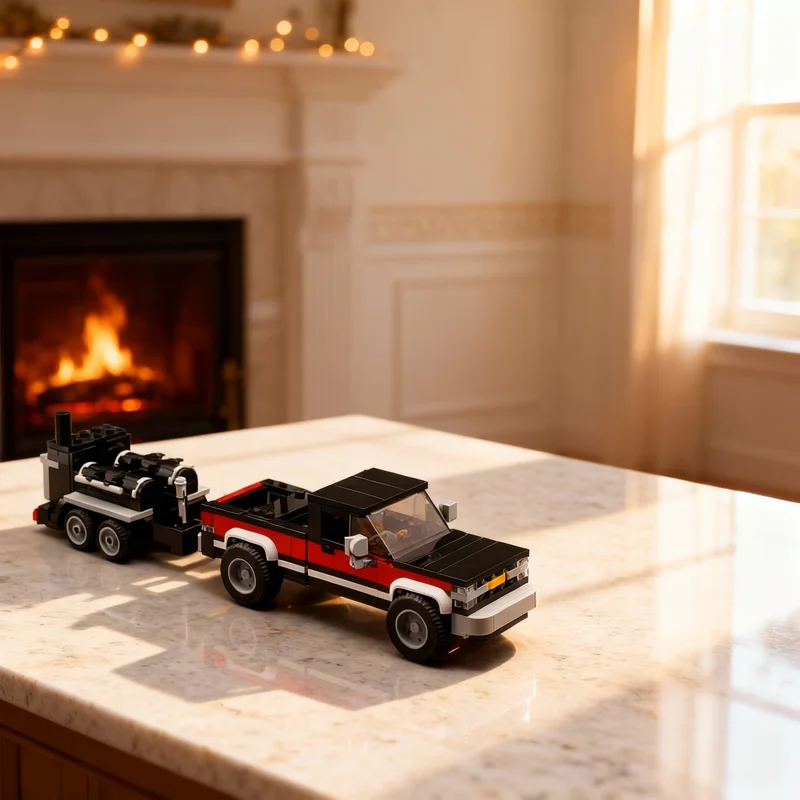 

Набор строительных блоков MOC Bowtie Silverado City Champions, 953 детали, для сборки, рождественский подарок, креативные игрушки, идея для творчества своими руками