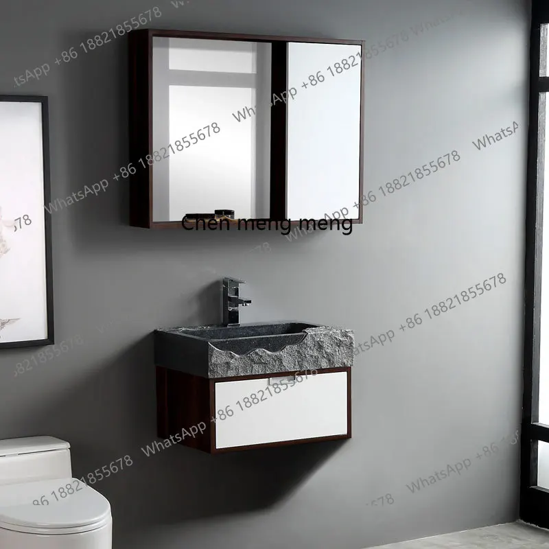 مغسلة مغسلة بركة خزانة حمام منزلية المرحاض شرفة الفن الحديث بسيط مغسلة مجلس الوزراء مزيج