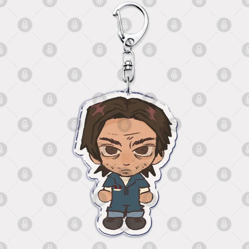 شخصيات لعبة الرعب Chibis سلاسل المفاتيح للملحقات حقيبة جيمي مجعد أنيا Sallyface Keyrings مجوهرات أصدقاء ألعاب الألعاب الهدايا