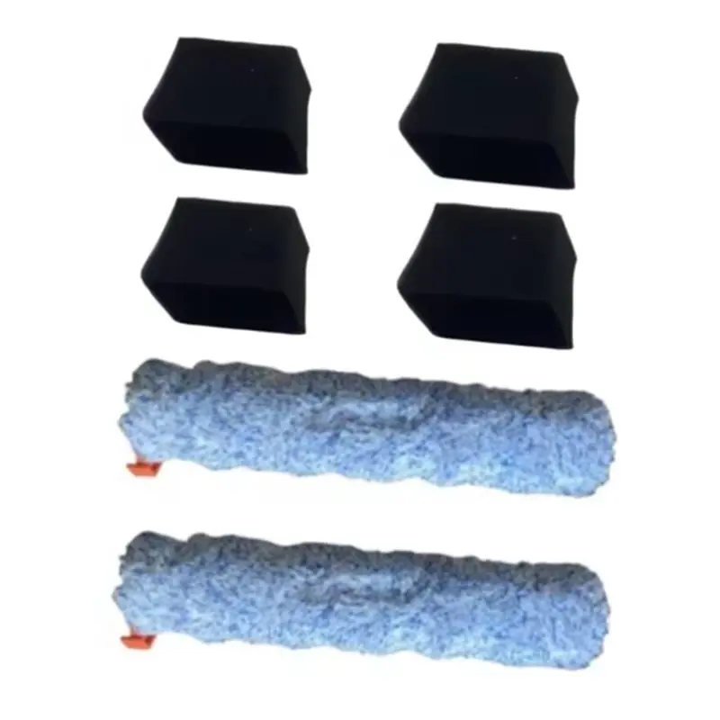 Replacement Roller Brush& Sponge Filter 6PCS For Ilife W90 Wireless Dry Vacuum Cleaner Main Brush Filter Parts