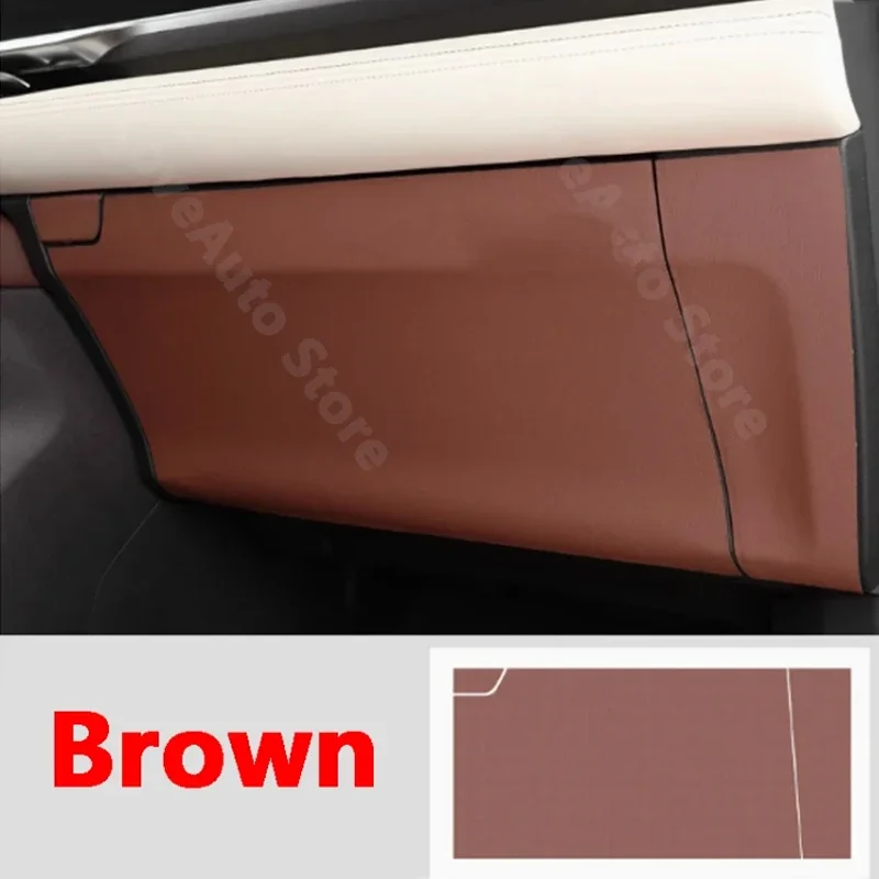 

For Geely Monjaro KX11 Xingyue L 2021-2023 Car Co-pilot Anti-kick Pad Anti-dirty Mat Cover Sticker Decoration Strip Accessories