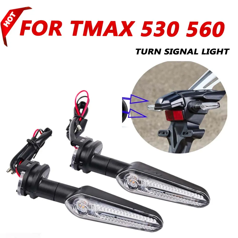 

For YAMAHA Tmax T-MAX 530 560 TMAX530 TMAX560 2021 Motorcycle Parts LED Rear Turn Signal Indicator Directional Flasher Lamps