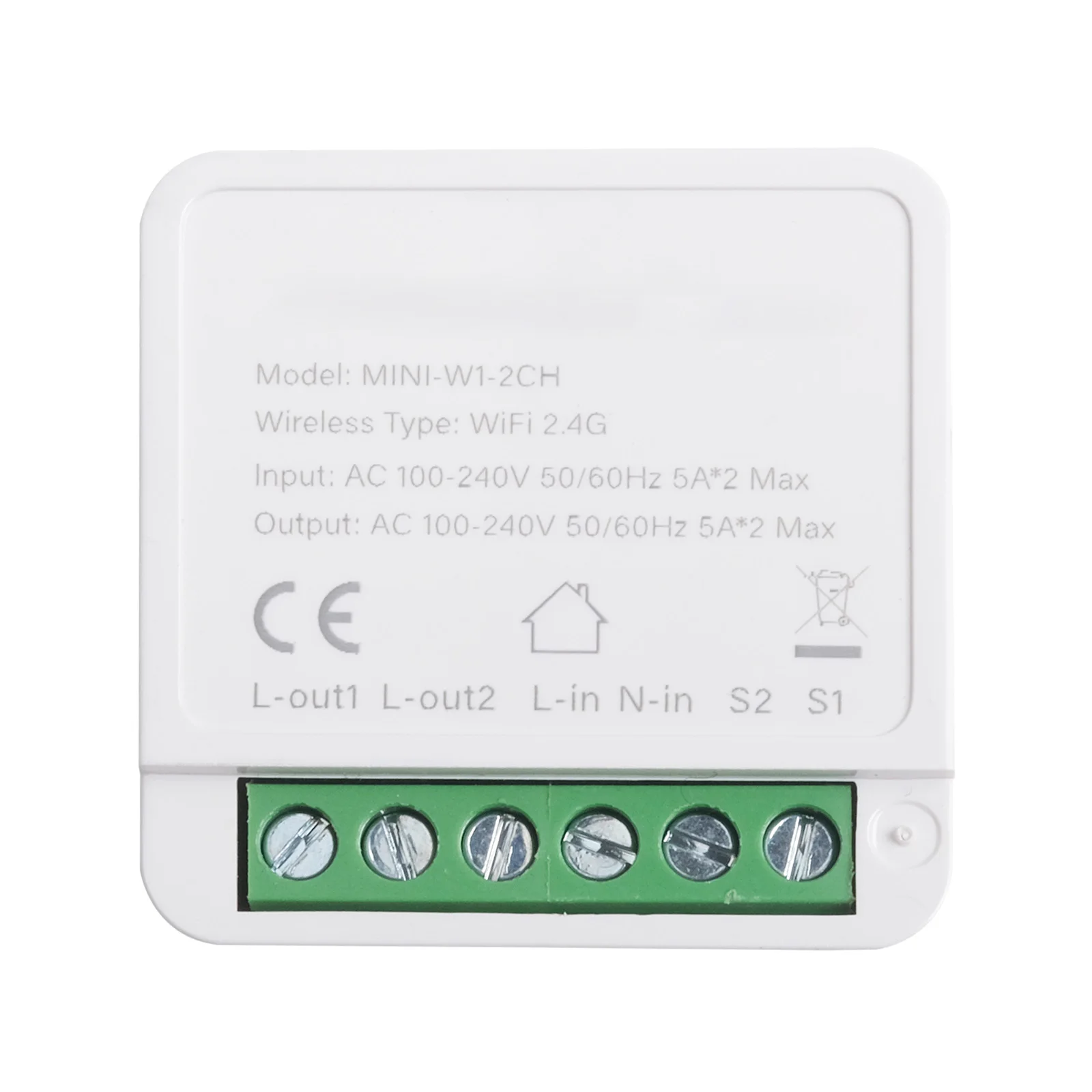 For Tuya For Smart Switch Module WIFI 10A 234 Bit for Remote Control and Voice Assistant Integration in Home Automation