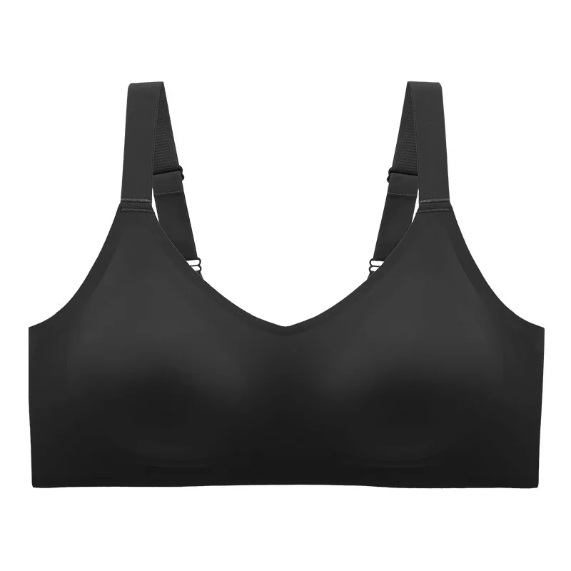 Hot Seamless Bra Wide Straps Adjuastable Full Cover Body Shaping Tops Plus Size Push Up Women Bra Underwear