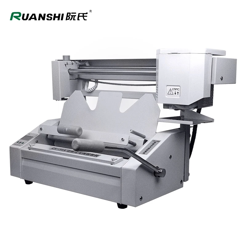 CS-30A Wireless Glue Binding Machine  A4 Tender Documents  Thesis Books Texts Hot Melt Glue Binding Machine