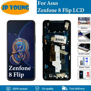Écran LCD AMOLED d'origine pour Asus Zenfone 8 ZS590KS-2A007EU I006D avec numériseur complet (noir