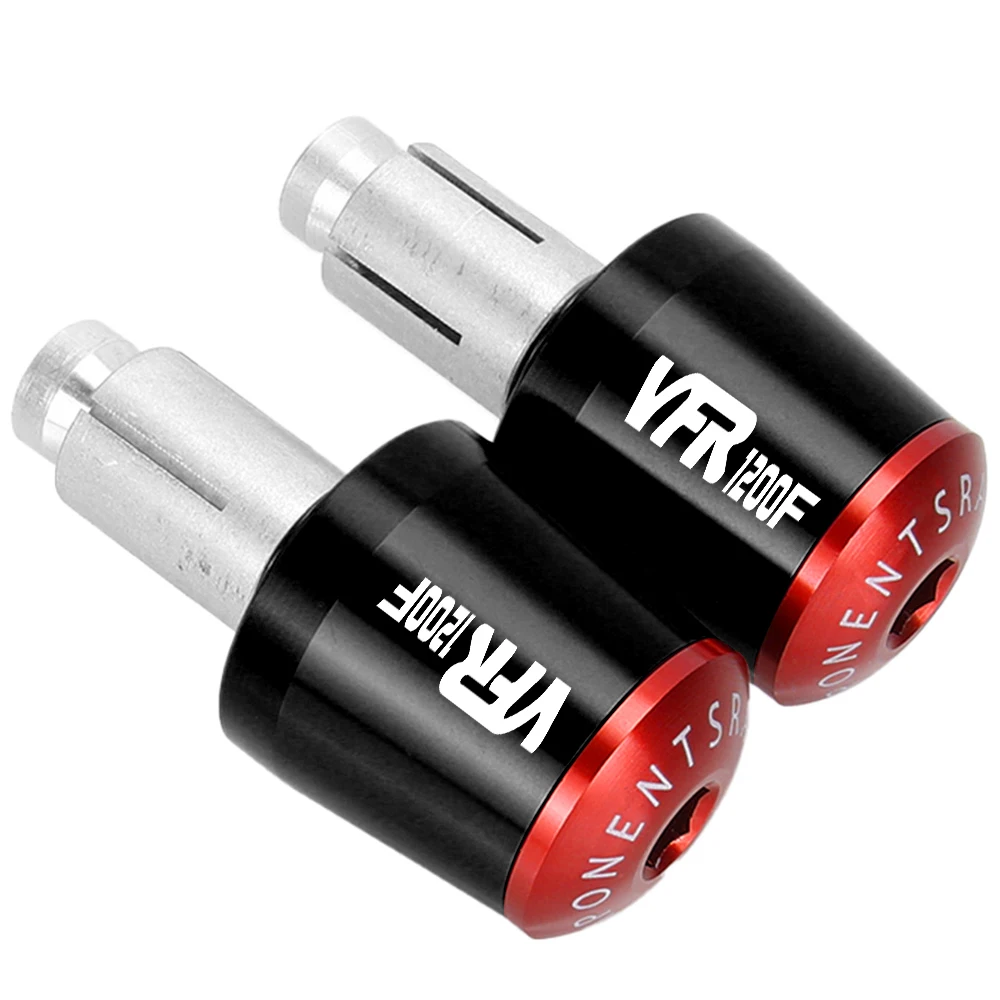 

For Honda VFR1200F 2010-2026 CNC Aluminium Motorcycle Accessories Handlebar Grips Bar Ends Cap Counterweight Plug Slide Cover