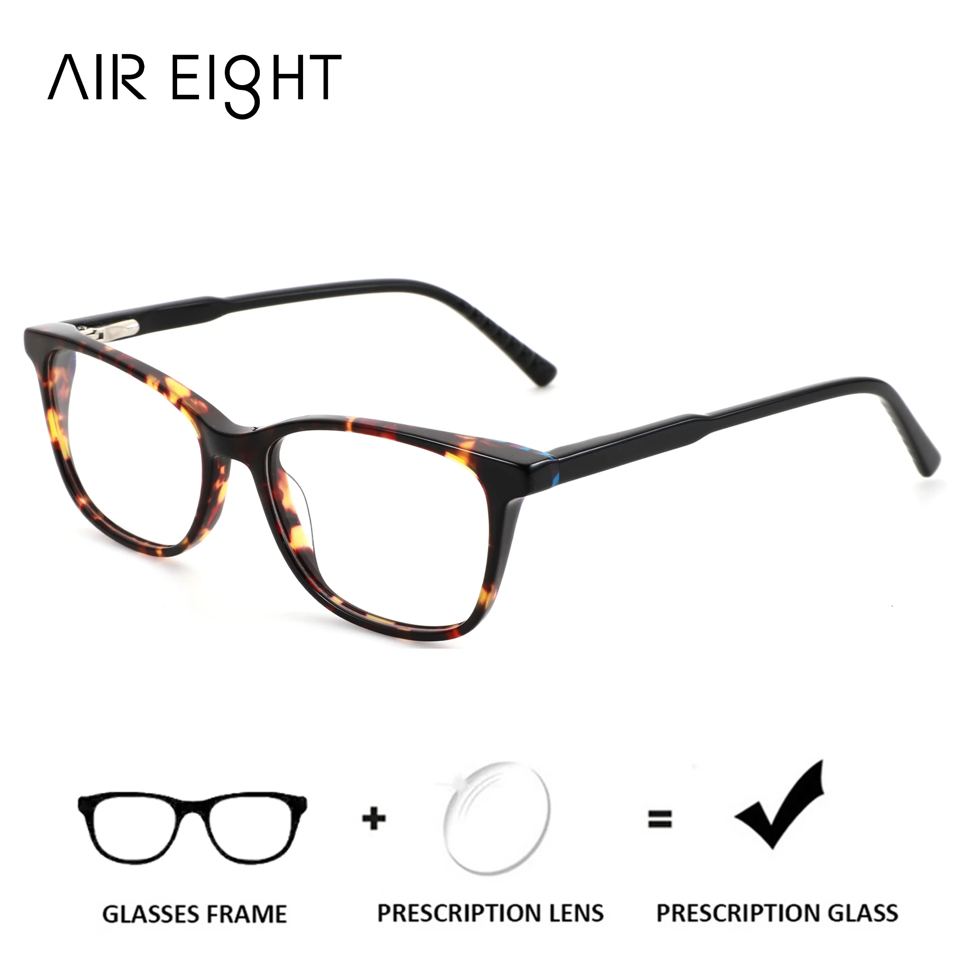 

AIR EIGHT Butterfly Acetate Prescription Glasses For Women Anti Blue Light Photochromic Optical Eyeglasses Progressive Eyewear