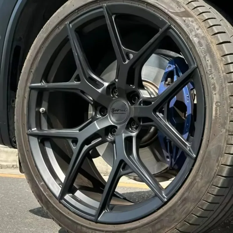 

Borui Forged Wheel Car Rim 5x112 5x120 Staggered Deep Concave New Aluminum With For BMW Audi For Porsche For Mustang