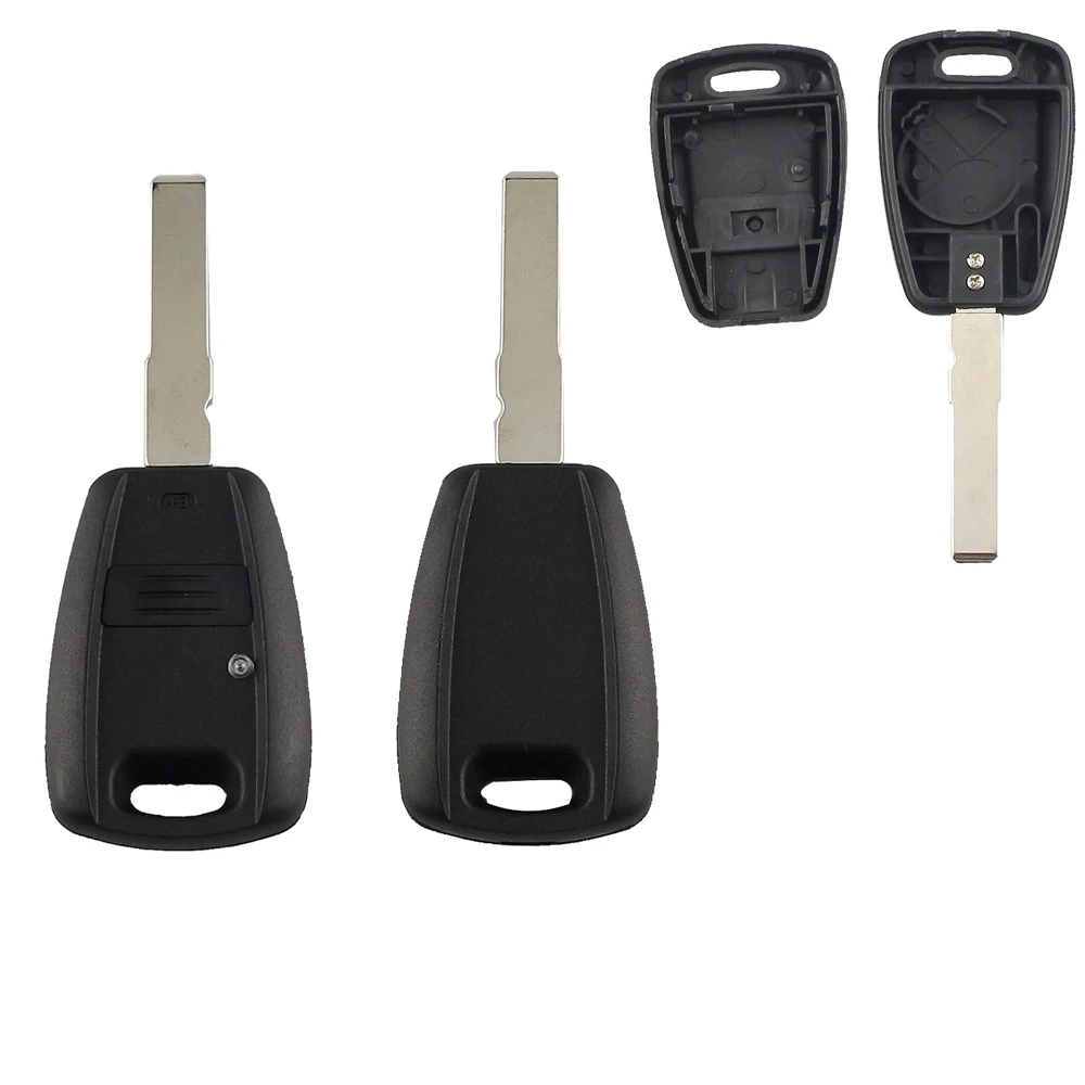 Replacement Key Case For Fiat Punto Bravo Doblo Palio Albea Seicento Stilo Remote Car Key Shell SIP22 GT15R Uncut Blade No Logo