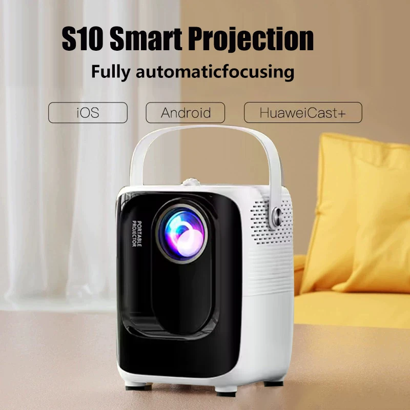 

S10 4K Smart Mini Projector | Native 1080P | Android | 5G WiFi & BT 5.0 | Home Entertainment & Gaming