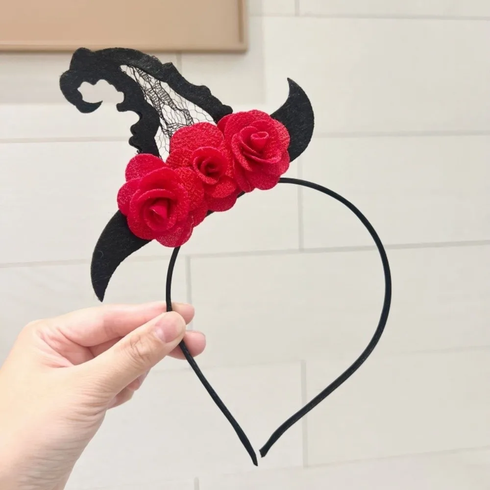 Pumpkin Halloween Flower Headband Spider Witch Halloween Party Hair Hoop Bowknot Ghost Ghost Festival Headpiece Cosplay Events