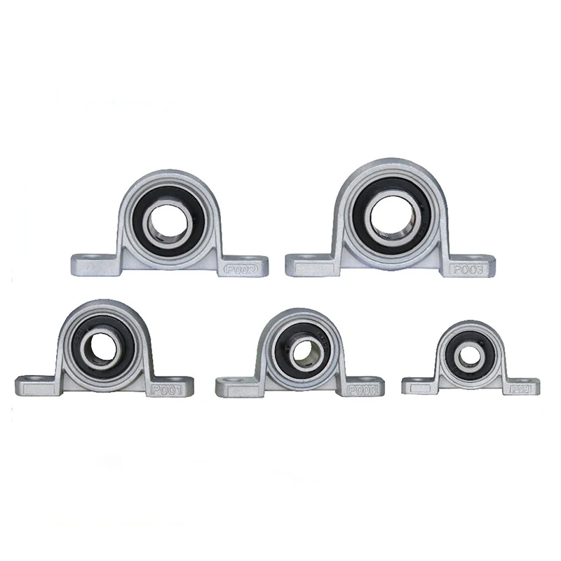 1pcs Zinc Alloy Diameter 8 10 12 17 mm Bore Ball Bearing Pillow Block Mounted Support Kfl08 Kfl004 Kfl002 Kp08 Kp000 Kp003 Kp005