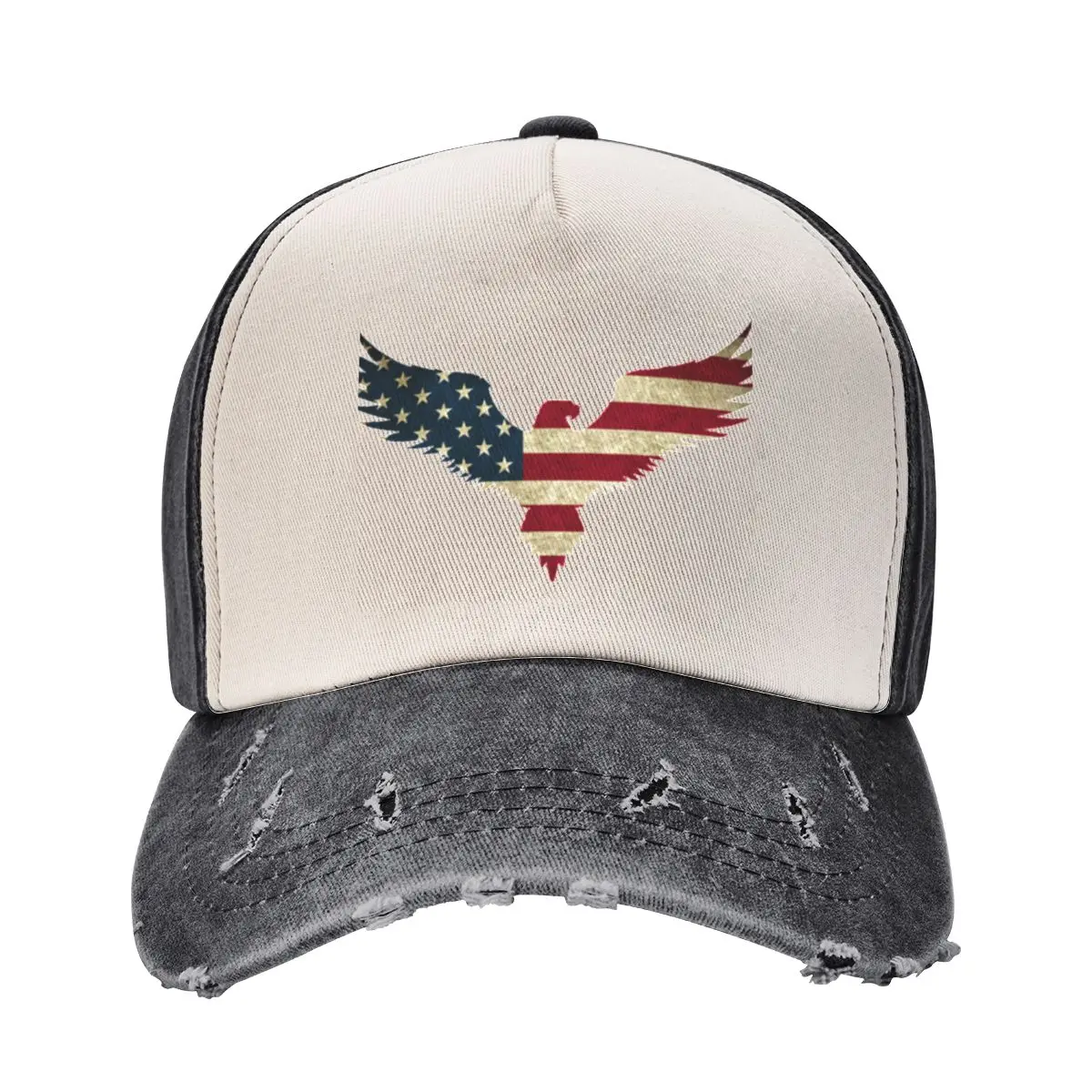 Bald Eagle- America Baseball Cap fishing hat funny hat Gentleman Hat fashionable Mens Women's