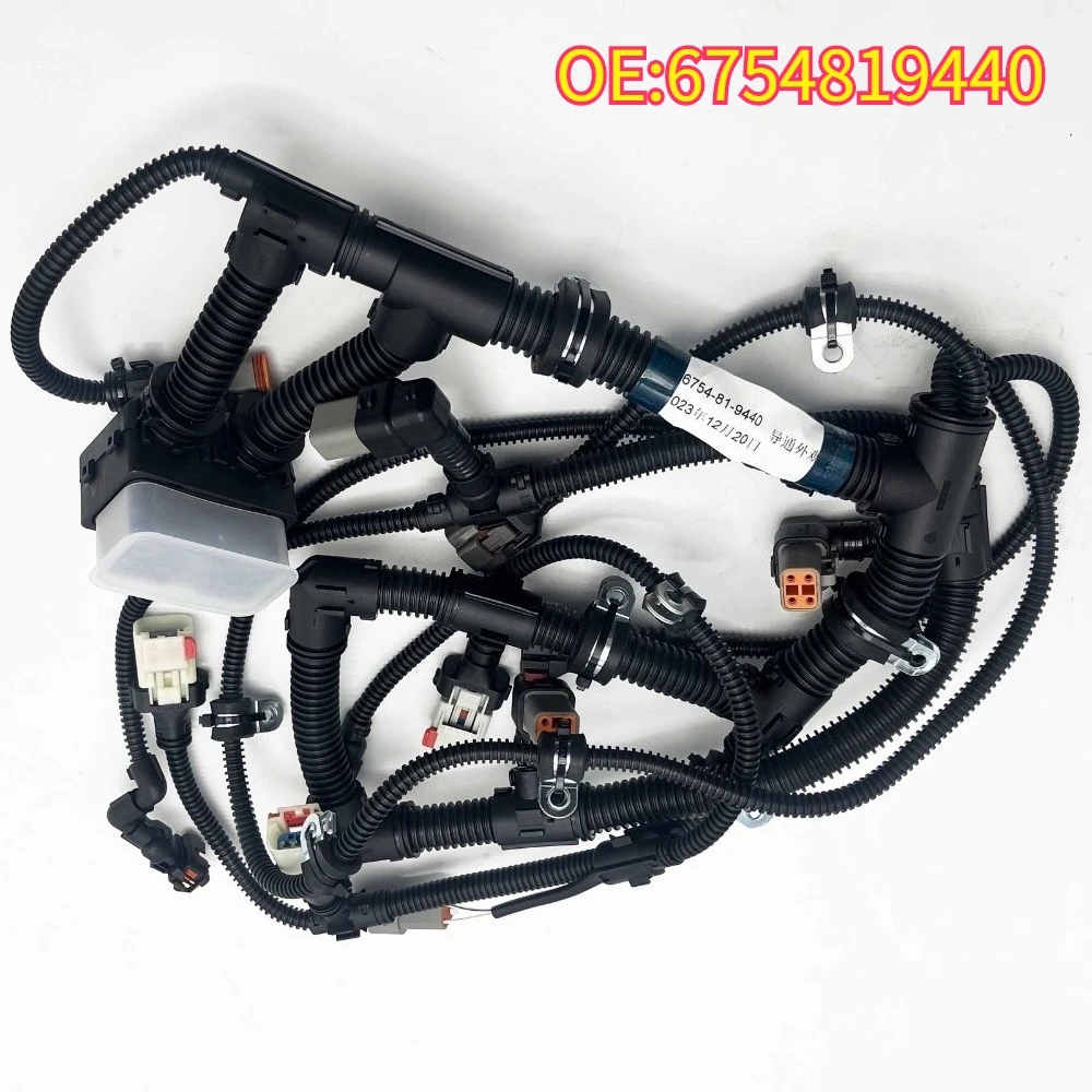 For 6754819440 Graafmachine Kabelboom 6754-81-9440 6d107 Motorboom 6754-81-9310 Voor PC200-8 PC200LC-8 PC220-8 Qsb6.7