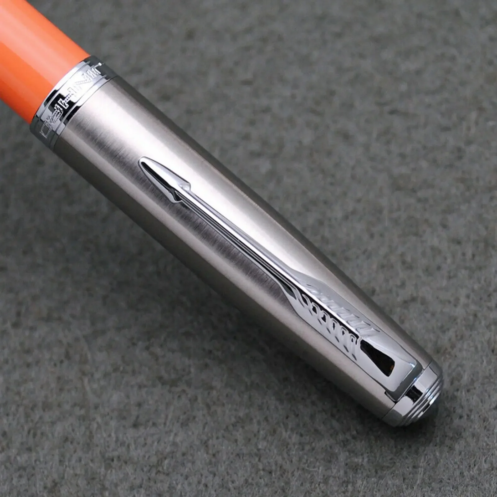 Jinhao 86 penna stilografica in resina con tappo in argento pennino Extra Fine 0.38mm penna a inchiostro scuola ufficio forniture per la scrittura aziendale penne regalo