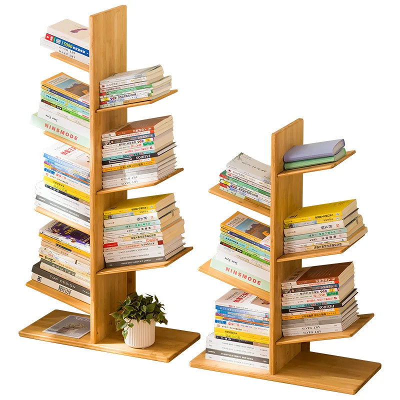 

Simple Floor-to-ceiling bookcase Children's reading area Picture book rack Wall storage Living room Home storage