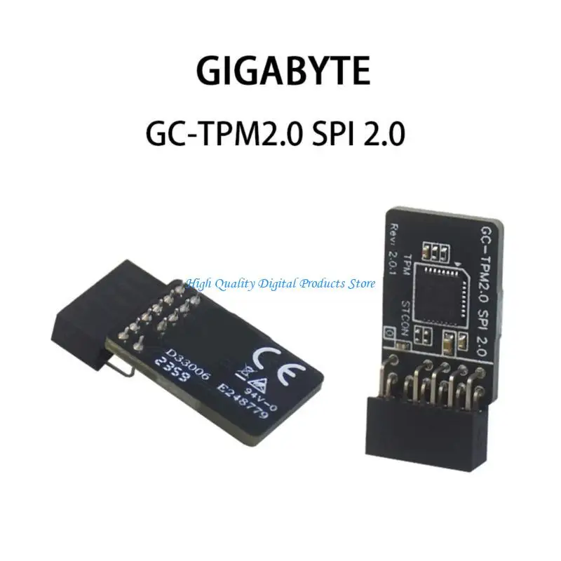 

U2JE Computer Adapter Board For TPM2.0 SPI 2.0 (12-1) Connection Enhances Security