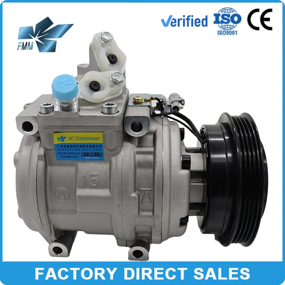 

Компрессор переменного тока 10PA15L для TOYOTA LAND CRUISER 100 HDJ101 8832060720 88320-60720 8832060700 88320-60700 88310-6A010 883106 А010