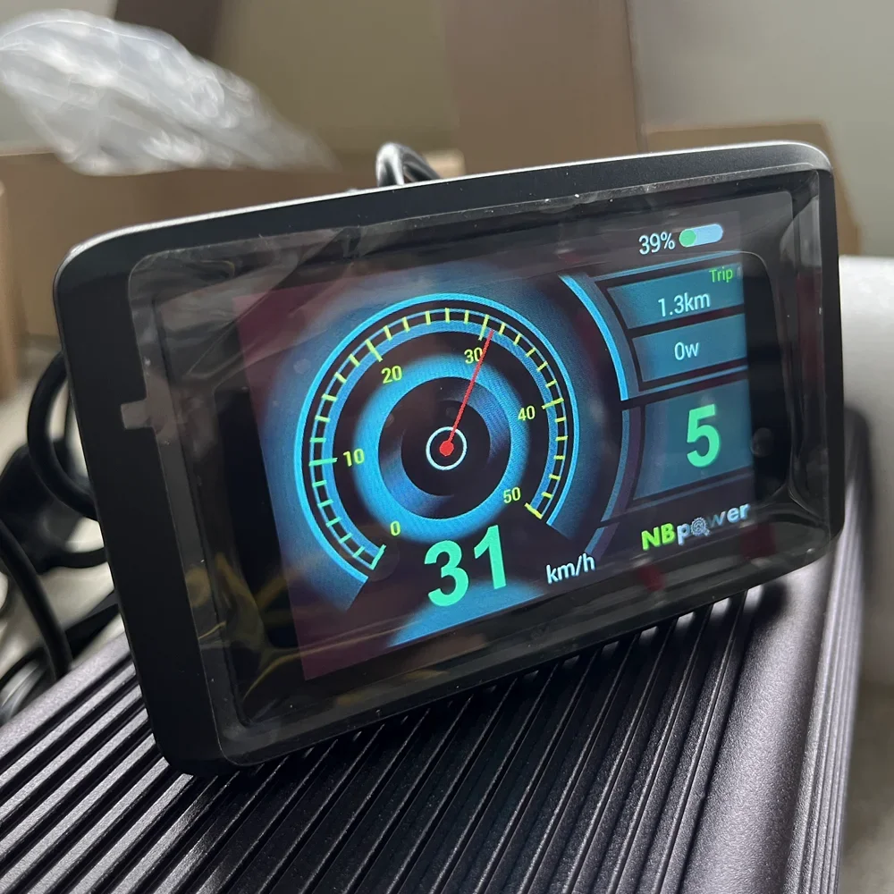 Kit Turbo MXUS 3K 142mm Dropout 3000W Hub Drive dengan Motor XF40 45H V3, Kontroler Gelombang Sinus 60A UKC1+, Layar Warna, dan Freewheel 7S