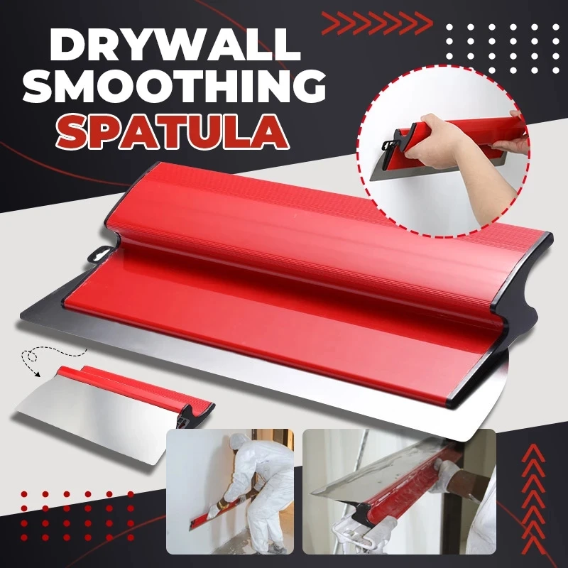 

Drywall Smoothing Spatula Flexible Blade 25/40cm Spatula Finish Leveling Tools For Wall Tools And Skimming Blade For Painting