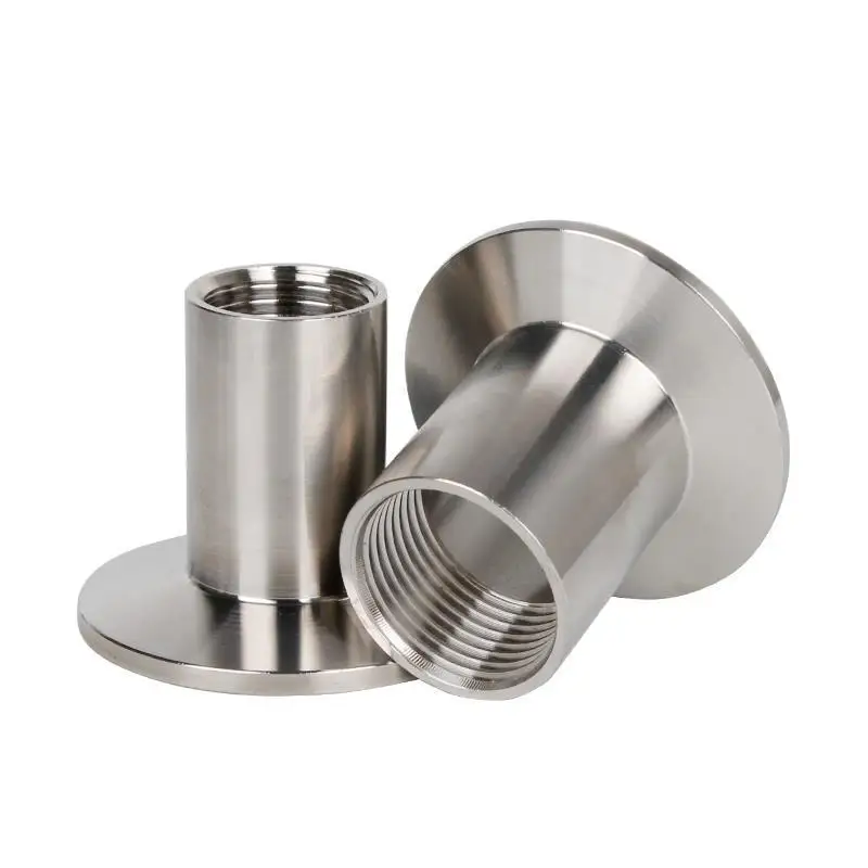 

SS304 Stainless Steel Sanitary BSP Female Thread Ferrule Flange Quick Pipe Fitting Tri Clamp Homebrew Beer Distillation