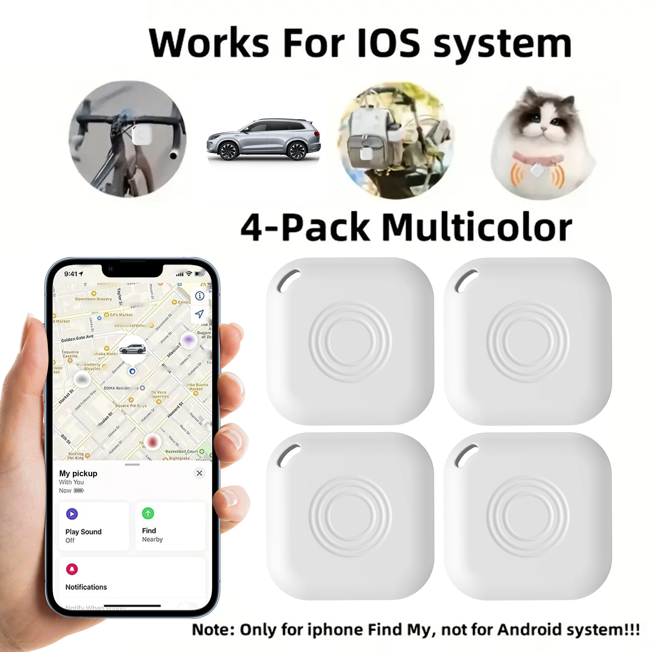 2PCS Airtag Bluetoo… - image