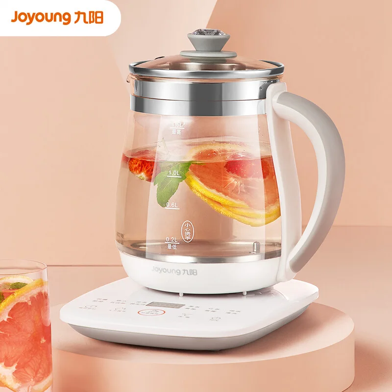 

Joyoung Mini Glas Bloem Thee Pot Thee Maker Waterkoker Hot Ketel Kokend Ketel Waterkoker 1.5L