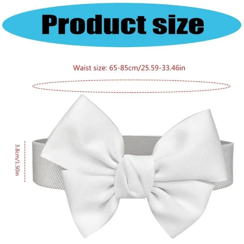 652F حزام خصر فريد من نوعه مطاط تحت الصدر لراقصات المسرح مجوهرات الخصر مجوهرات الجسم سحر Bowknot العصري