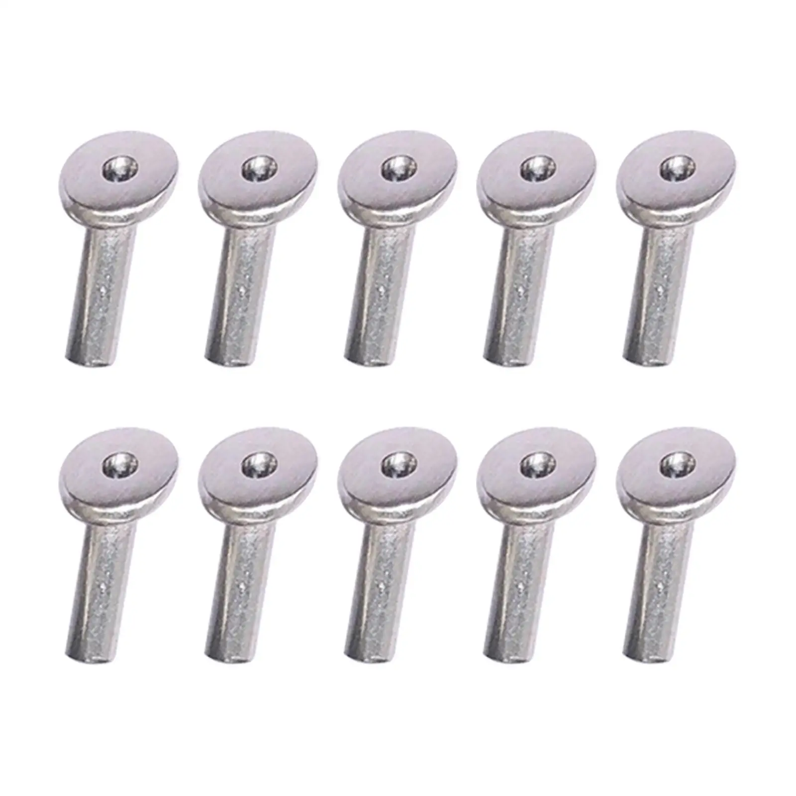 10Pcs Angled for Metal Cable Railing Posts Protective Sleeve Wood Post Protector