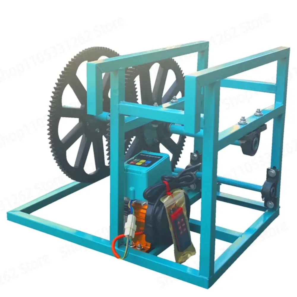 Electric Hose Reel Farm Irrigation Water Belt Winding Machine 12V 48V 60V Drip Tape Retractable Storage Rack
