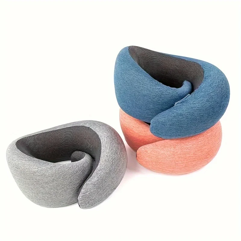 Ultimate Memory Foam Travel Pillow - Ergonomic U-Shape Design with  Bag - Ultra-Portable for Comfortable Sleep on Planes, Cars,