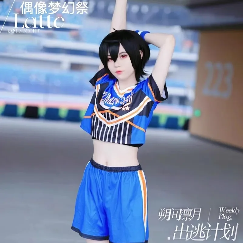 Game Ensemble Stars Sakuma Ritsu Harukawa Sora Shino Hajime Cosplay Costume Cheering Team Suit Hallowen Uniforms Custom Made