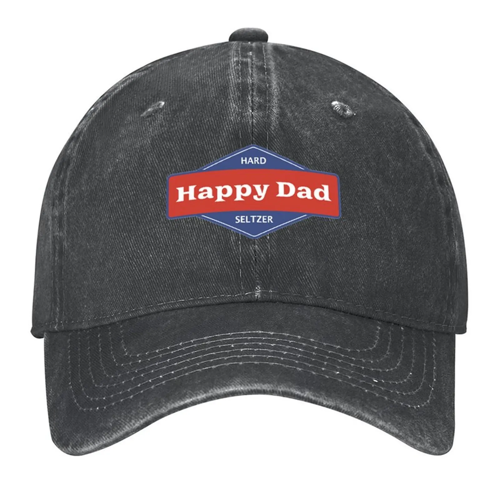 

Happy Dad T Shirt Baseball Cap tea Hat Thermal Visor sailor cap for men Hood Women's Beach Men's