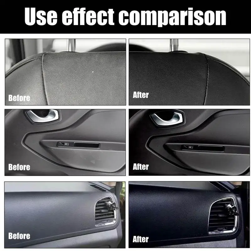 Refurbish Agent For Car 30ml Refurbishing Liquid For Car Interior Universal Car Interior Refurbish Tools Portable Coating Agent