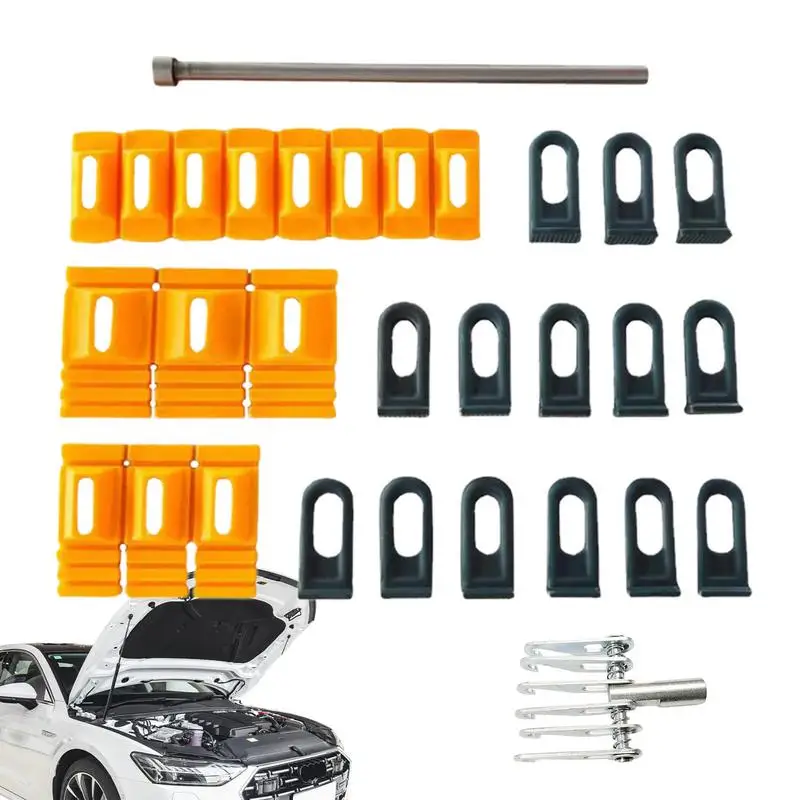 

Car Dent Repair Puller Auto Body Quick Repair Glue Pulling Tabs DIY Hand Tool Professional Heavy-Duty Paint-Free Solution