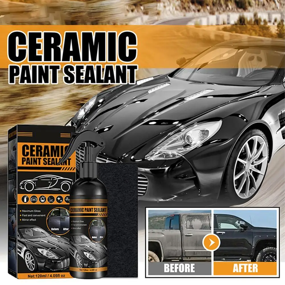 

120ML Car Ceramic Coating Wax Glass Car Body Polish Paint Spray Protection Agent Hydrophobic Accessories Shine Auto O3Z2