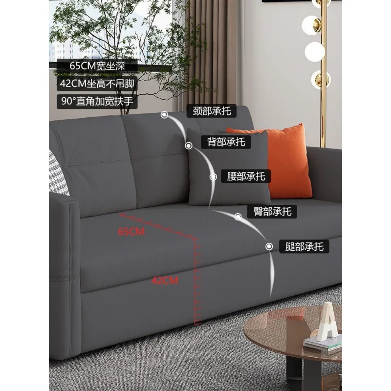 โซฟาเบดอเนกประสงค์ พับเก็บได้ ดึง-ผลักได้ พร้อมเทคโนโลยีการจัดเก็บในตัว สำหรับห้องนอนและห้องนั่งเล่น