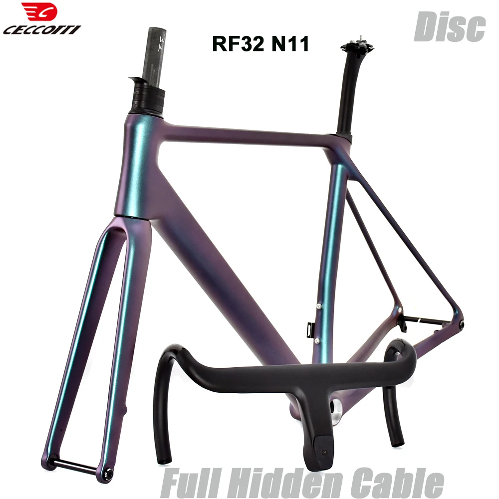 Ceccoltti RF32 Model Disc Brake Road Bike Frame High-end custom color ultra-light carbon fiber Carbon frame